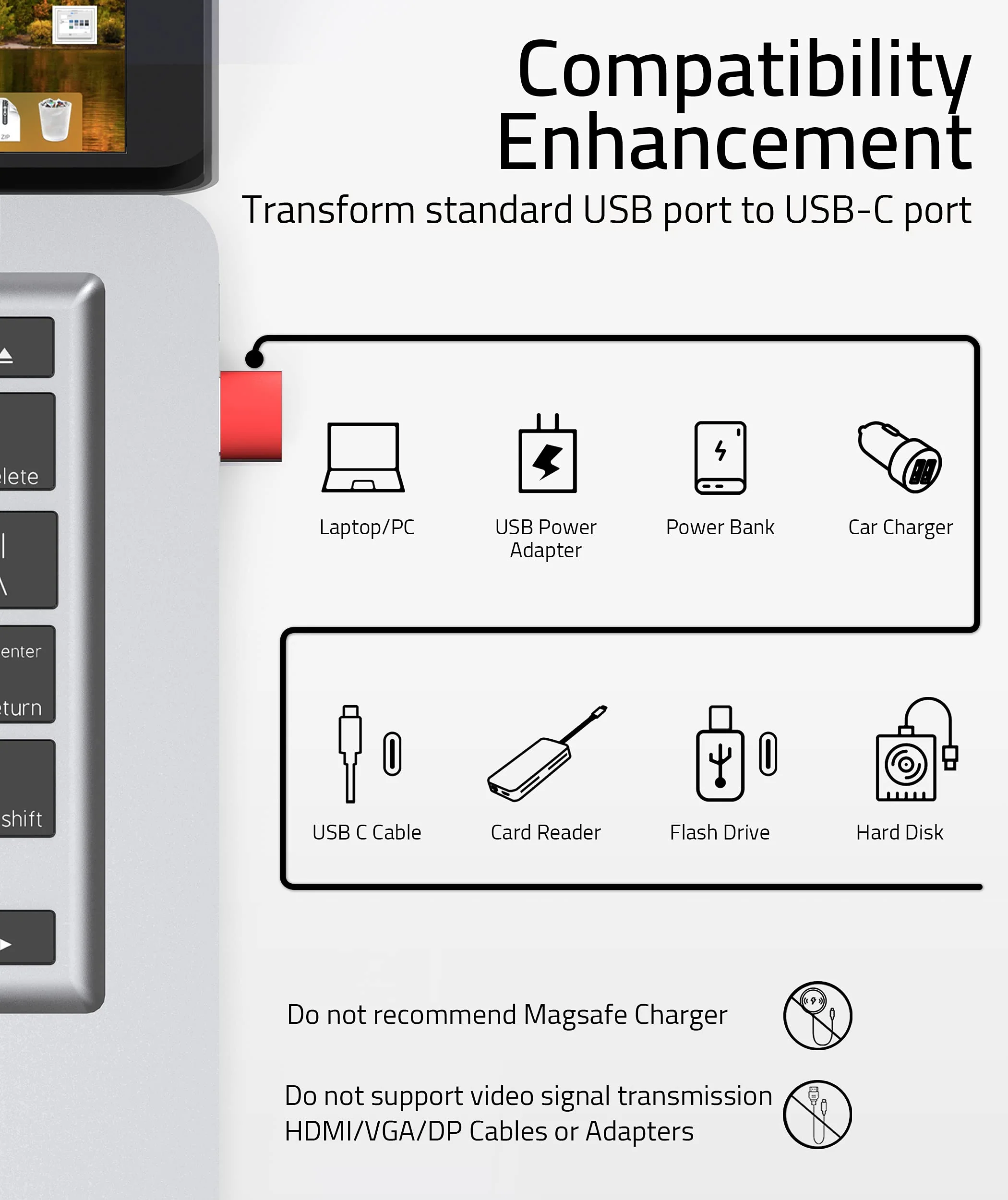 USB 2.0 to USB C Adapter - Image 17