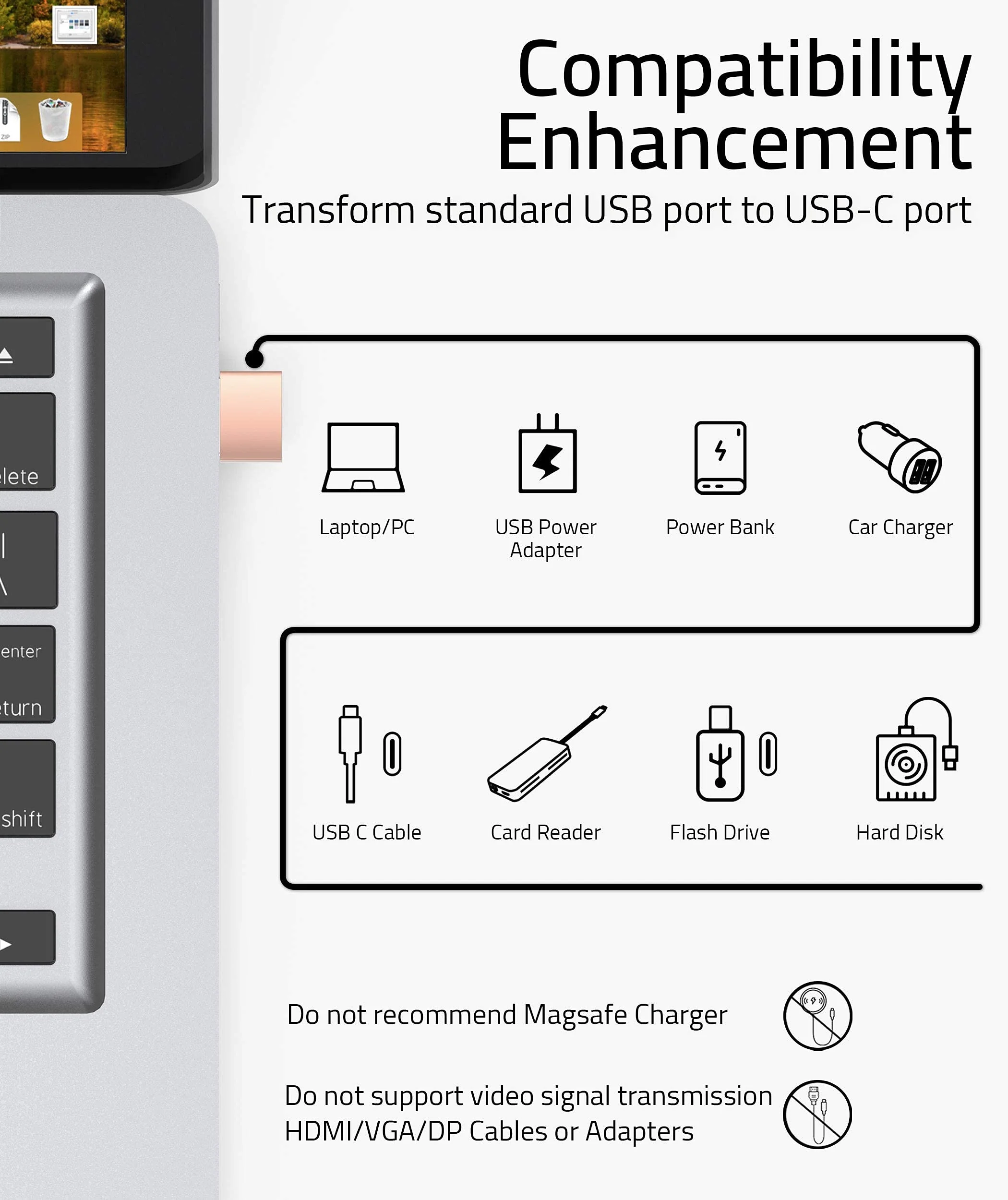 USB 2.0 to USB C Adapter - Image 24