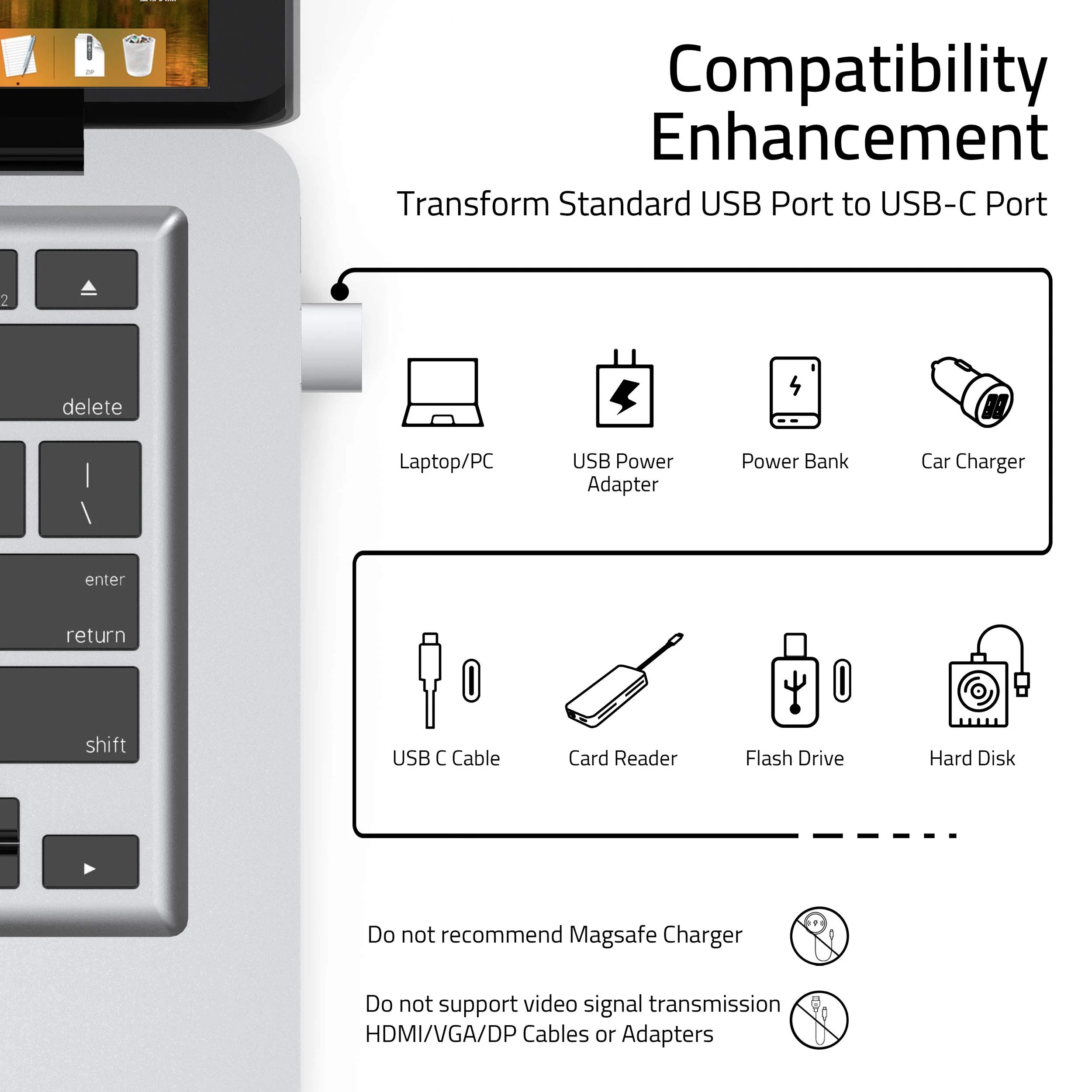 USB 2.0 to USB C Adapter - Image 31