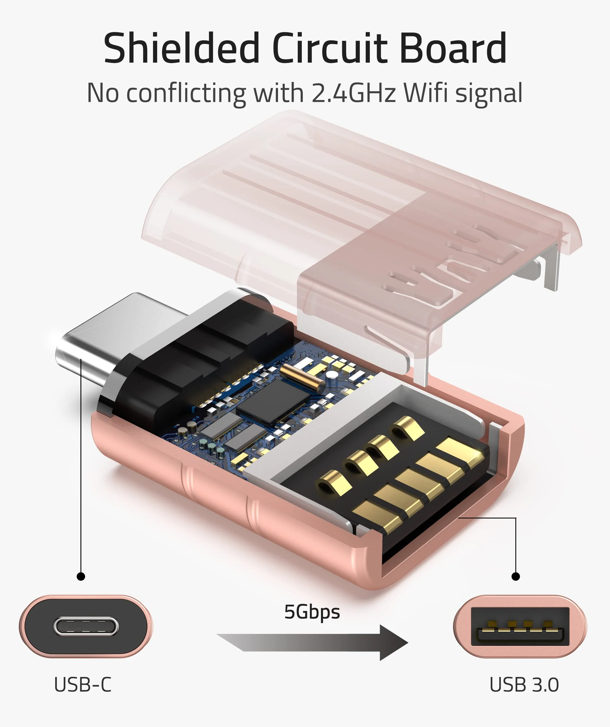 USB C to USB Adapter 3.0 (2 PACK) - Image 10