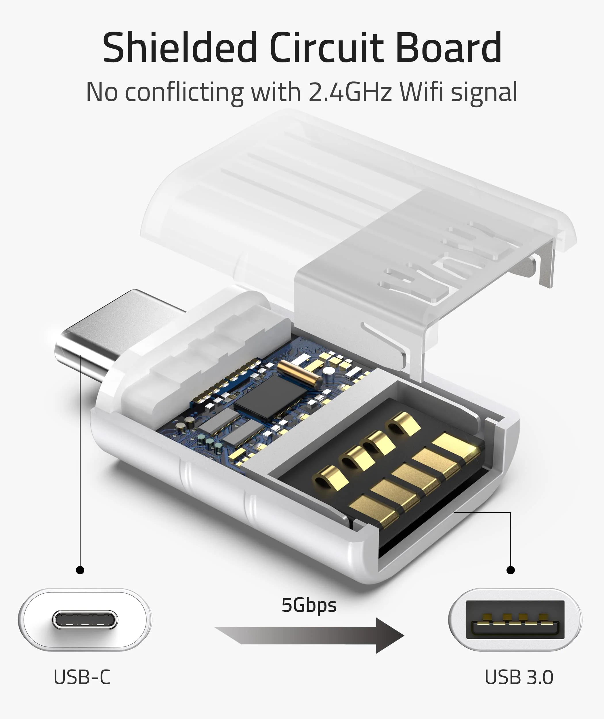 USB C to USB Adapter 3.0 (2 PACK) - Image 16