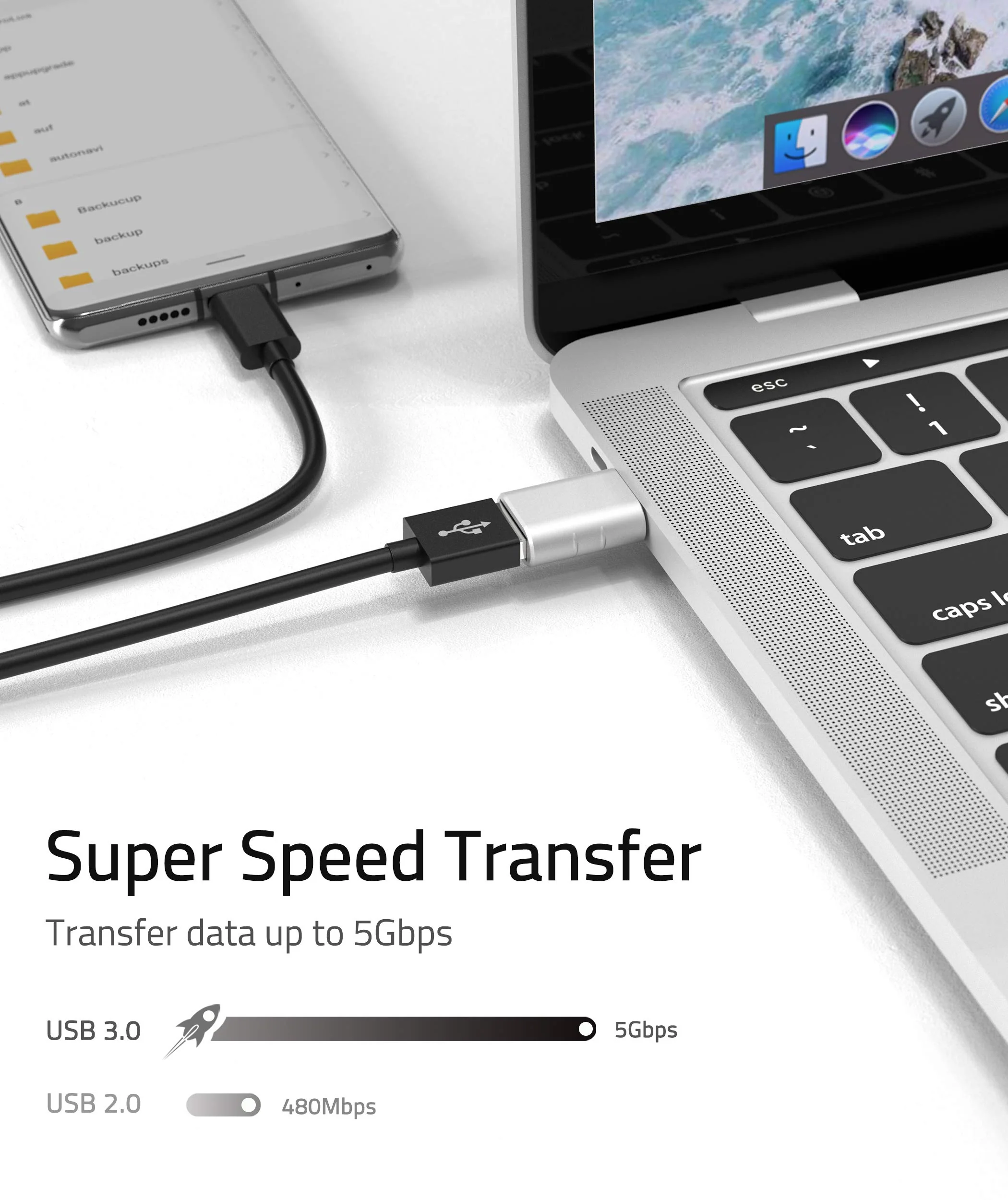 USB C to USB Adapter 3.0 (2 PACK) - Image 18