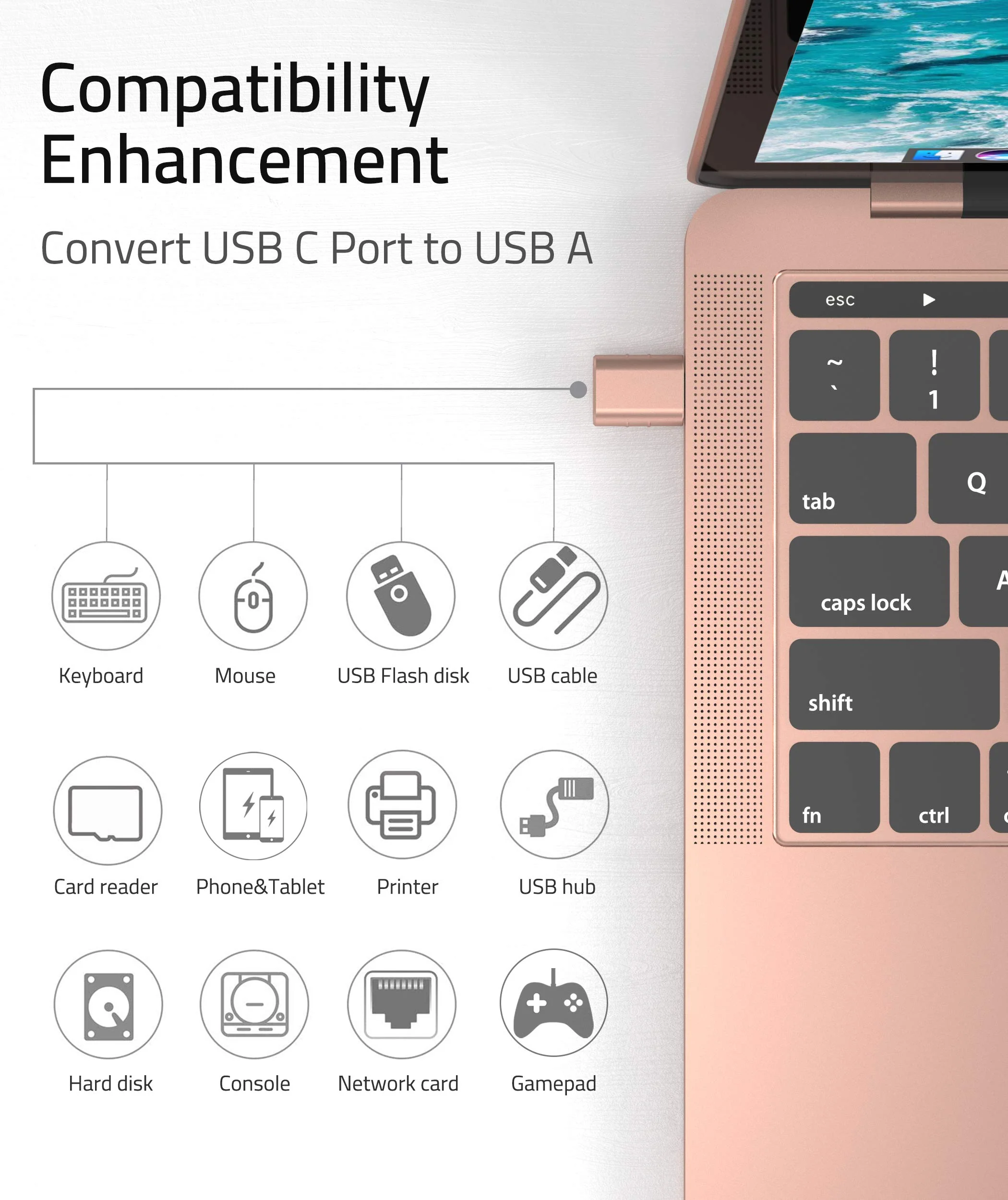 USB C to USB Adapter 3.0 (2 PACK) - Image 8